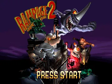 Rampage 2 - Universal Tour (US) screen shot title